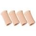 Toe Cushion Toe Protectors Toe Protector 4pcs Fabric Sleeve Protectors Toe Protective Cover for Blisters and Ingrown Toenail Toe Protectors Women Toe Caps 7x2x2cm