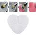 Heart-Shaped Silicone Makeup Brush Cleaner | 1pc Scrubber & Washing Mat for Beauty Tools - Buy Online on GoSupps.com