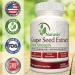 Grape Seed Extract 400mg - 95% Polyphenols Proanthocyanidins - 120 Veggie Capsules - Non-GMO Antioxidant Supplement by Naravis - Buy Online on GoSupps.com