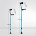 Crutch Portable Collapsible Arm Elbow Crutches Thickened Aluminum Disabled Armpit Rehabilitation Walker 2PCS (2PCS) () Bathing in Sunlight - Buy Online on GoSupps.com