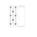 Walker Tape Co. Stick Tape Straight Strips 1x3 Inch Clear 36pcs - Pack of 36 - Buy Online on GoSupps.com