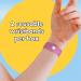 Three Lollies Queasy Anti-Nausea Wristbands Relief for Morning Sickness Motion Sickness & Migraines Clinically Tested Acupressure Pink (1 Count 2 Wristbands - Buy Online on GoSupps.com