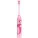 Buy Electric Toothbrush for Kids - Cute Cartoon Design Soft Bristles Food-Grade Quality Pink - Ideal for Oral Care - Buy Online on GoSupps.com