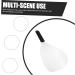 VINTORKY 1pc Professional Salon Tool Anti Spitting Hairdressing Eyes Protector Protection Hairdresser Hair Spray Shield Salon Baffle Bangs Hairspray - Buy Online on GoSupps.com