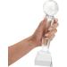 Juvale Crystal Glass Golf Trophy - 9 inch Paperweight for Desktop - Elegant Gift Box Included - Buy Online on GoSupps.com