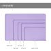 Reopet Waterproof Silicone Pet Feed Mats | Elevated Edge Dog & Cat Mats - Taro Purple (47x30 cm) - Ideal for Mess-Free Feeding - Buy Online on GoSupps.com