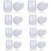 Molain 8 Pairs Sole Protector Heel Pads Transparent Rubber Bottom Caps Savers Covers High Heels Repair Replacement Inserts Caps Tips Guard Women Shoes Boot for Weddings Grass Garden - Buy Online on GoSupps.com