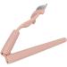 Pink Stainless Steel Eyelash Separator Comb Portable Folding Makeup Cosmetic Arc Eyelash Separator for Traveling - Buy Online on GoSupps.com