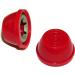 Quadrapoint Hub Caps Compatible with Popular Red Wagon Brand for Bike/TRIKES - fits 3/8 Axle Diameter (Red)