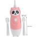 Gatuida Kids Electric Toothbrush Set - Travel-Friendly Pink Children's Dental Care Infant Tooth Cleaner 1 Pack - Buy Online on GoSupps.com