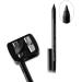 Black Dual-Pencil Sharpener Eyeliner Sharpener Cosmetic Lip Liner Sharpener Eyebrow Pencil Sharpener Travel-Friendly Easy to Clean - Buy Online on GoSupps.com