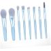 Mikinona 8pcs Powder Brush Facial Kit Makeup Kit for Women Cosmetic Eye Cosmetic Face Eyeshadow Makeup - Buy Online on GoSupps.com