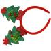 xbiez Mistletoe Headband for Christmas Head Boppers Headwear Hair Hoop for Halloween Christmas Headpiece Party Supplies Magenta - Buy Online on GoSupps.com