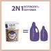 LOLE'S Natural Granule Laundry Soap - Lavender (1000g) | Eco-Friendly & Vegan | Gentle for Newborn & Baby Clothes - Buy Online on GoSupps.com