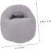 Safigle USB Foot Warmer - Portable Electric Slipper & Heating Pillow for Winter - Lightweight Gray 32x28cm - Buy Online on GoSupps.com