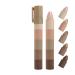 Monozoz Eyeshadow Sticks Eyeshadow and Highlighter Pen Kit Cosmetic Face Long-Lasting Hold for Outdoors Parties Travel Scene Carnival School Appointments