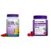 Natrol Kids Melatonin 1mg 140 Berry Gummies & Adults Melatonin 5mg 90 Strawberry Gummies Sleep Aid
