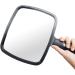 Extra Large Handheld Mirror for Shaving & Haircuts - HYOUJIN Portable Barber Mirror 12x8.8 - Buy Online on GoSupps.com