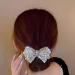 LNYHLXS Water Diamond Bow Hair Clip Full Diamond Bundle Hair Top Clip Anti Scratch Line Clip - Buy Online on GoSupps.com