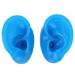 Silicone-ear model soft ear model simulation display Requisite teaching tools Jewelry display earrings for acupuncture jewelry audio music recording education demonstration lessons (L)