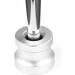 Silver Circle Zinc Alloy Safety Razor Stand for Bathroom and Shower Room - Buy Online on GoSupps.com