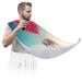 Elephant Love Heart Beard Bib Apron Beard Bib Hair Catcher for Men Shaving and Trimming Non-Stick Waterproof Beard Cape Grooming Cloth with 2 Suction Cups Gifts for Men