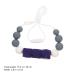 Healeved Silicone Chew Necklace for Kids - Sensory Oral Motor Aid for Boys and Girls with Special Needs - Dark Blue - Buy Online on GoSupps.com