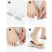 MICPANG Bunion Corrector Toe Separator for Men and Women - 3 Pairs White Gel Silicone Bunion Pads and Splint for Pain Relief - Buy Online on GoSupps.com