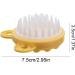 Shop Premium Silicone Hair Scrubber & Shampoo Brush for All Ages - Massage Scalp Device for Men Women & Kids - Buy Online on GoSupps.com