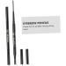 Balacoo 2pcs 2 1 Eyebrow Makeup Tools Mechanical Pencil Eyebrow Pencils Double-headed Eyebrow Pencil Key Set 1 count (Pack of 1) Dark Brownx2pcs - Buy Online on GoSupps.com