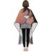 Sunset Beach Printed Hair Cutting Cape - Professional 55x66in Polyester Cape for Smooth Haircuts | No Sticky Hair Accessories - Buy Online on GoSupps.com