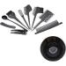 FRCOLOR 1 Set Dyeing Bowl Hair Dye Hair Color Brush Highlighting Cap and Hook Ear Protectors Hair Tint Hair Coloring Dyeing Kit Tools Hair Dying Brush Hair Coloring Kit Hairpin - Buy Online on GoSupps.com