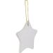 DIY Ceramic Bisque Star Ornaments - 12 Pack for Christmas Tree Decoration - Buy Online on GoSupps.com