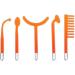 Face Beauty Acne Remover High Frequency Facial Device with 7 Electrode Tubes Elitzia ETSC640 (Orange Light) Infrared Red Light - Buy Online on GoSupps.com