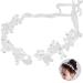 Bride headband - Simyron Strasssteine headbands for women flower girl headband pearl headband headdress suitable for weddings Valentine's Day hair jewelry for brides