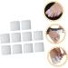 PLAFOPE 10pcs Silicone Toe Covers & Separators - Big Toe Protectors for Men - Mild White - 3x2.5cm - Buy Online on GoSupps.com