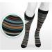 Juzo Power Vibe Premium Compression Socks 15-20 mmHg for Men & Women - Super Stripe Large | Buy Internationally - Buy Online on GoSupps.com