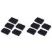 10pcs Bathtub Eraser Carborundum Sink Sponges Scouring Bathroom Home Blocks Bathroom Scratch Scrubber Cloth Cleaner Sanding Washing Brush Functional Dishcloth Pans Alumina for Kitchenware (Color