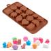 3pcs 15 Fudge Molds Non-Stick Mold Cartoon Animal Mold Silicone Mold Fondant Molds Bakeware Silicone Candy Mold Silicone Baking Molds Candy Molds Biscuits Cake Chocolate Candies mediumx3pcs Coffeex3pcs - Buy Online on GoSupps.com