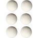 Dryer Ball 6 Pcs Wool Dryer Balls Adsorbs Impurities Reduces Static Electricity High Density Dehumidification for The Home (5cm) - Buy Online on GoSupps.com