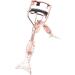 Samuliy Eyelash Curler for Eyelashes Eyelash Curler Fishtail Shape Eyelash Curler Portable Makeup Accessories Beautiful Ergonomic Eyelash Tools for Opening Eyes and Raised Eyelashes A4 Electroplated Rose Gold With Black Comb Rose - Buy Online on GoSupps.com