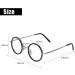 Retro Round Resin Reading Glasses - Lightweight Magnifying Presbyopic Spectacles for Eye Fatigue Relief (1.0/1.5/2.5/3.0/3.5) - Buy Online on GoSupps.com