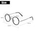 Enlargement Reading Glasses for Men & Women | Retro Round Magnifying Glasses for Presbyopia & Eye Fatigue Relief - Buy Online on GoSupps.com