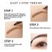 Waterproof Eyebrow Pencil & Pen - 24-Hour Durable Microblading in Dark Brown - Natural Looking Eyebrows - Buy Online on GoSupps.com