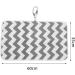 Nappy Changing Mat | Foldable Waterproof Diaper Pad for Home & Travel | Gray Waves Design | 60x35 cm - Buy Online on GoSupps.com