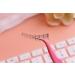 Yueton 2pcs Pink Stainless Steel Tweezers for Eyelash Extension - Straight and Curved Head - Buy Online on GoSupps.com