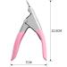 UNbit Nail Clipper Professional Nail Art Clipper Special Type U Word False Tips Edge Cutters Manicure Colorful Stainless Steel Nail Art Tools - Buy Online on GoSupps.com