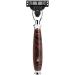 M hle Raziet 3-Pc. Shaving Set | Silvertip Fibre Brush Gillette Compatible Razor Ebonit/Metal Stand & Handle - Premium International Shipping - Buy Online on GoSupps.com