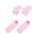 minkissy 1 Pair Wicking Socks Calcetines para Mujer Silk Socks Features Socks for Women Non Skid Socks Toe Socks Thick Socks Invisible Socks Heel Socks Spa Socks Stockings Miss Pedicure 22.5*8cm
