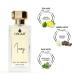 OSCAR Ivory Perfume For Women | Notes of Patchouli & Powdery | Premium Luxury Perfume | Long Lasting | Fresh Fragrance | EDP For Women & Girl (50 ML) - Buy Online on GoSupps.com